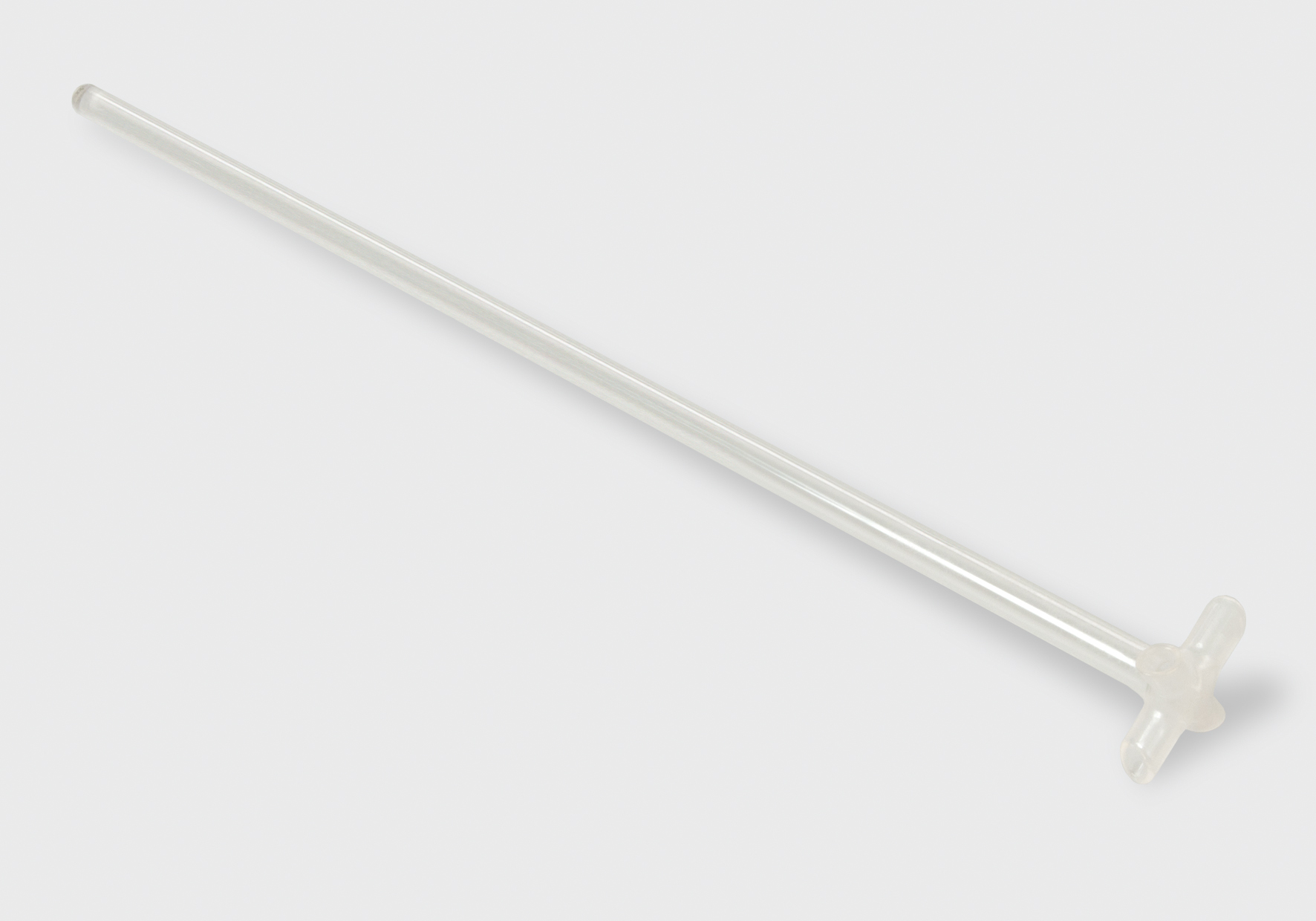 Propeller stirrer glass upwards