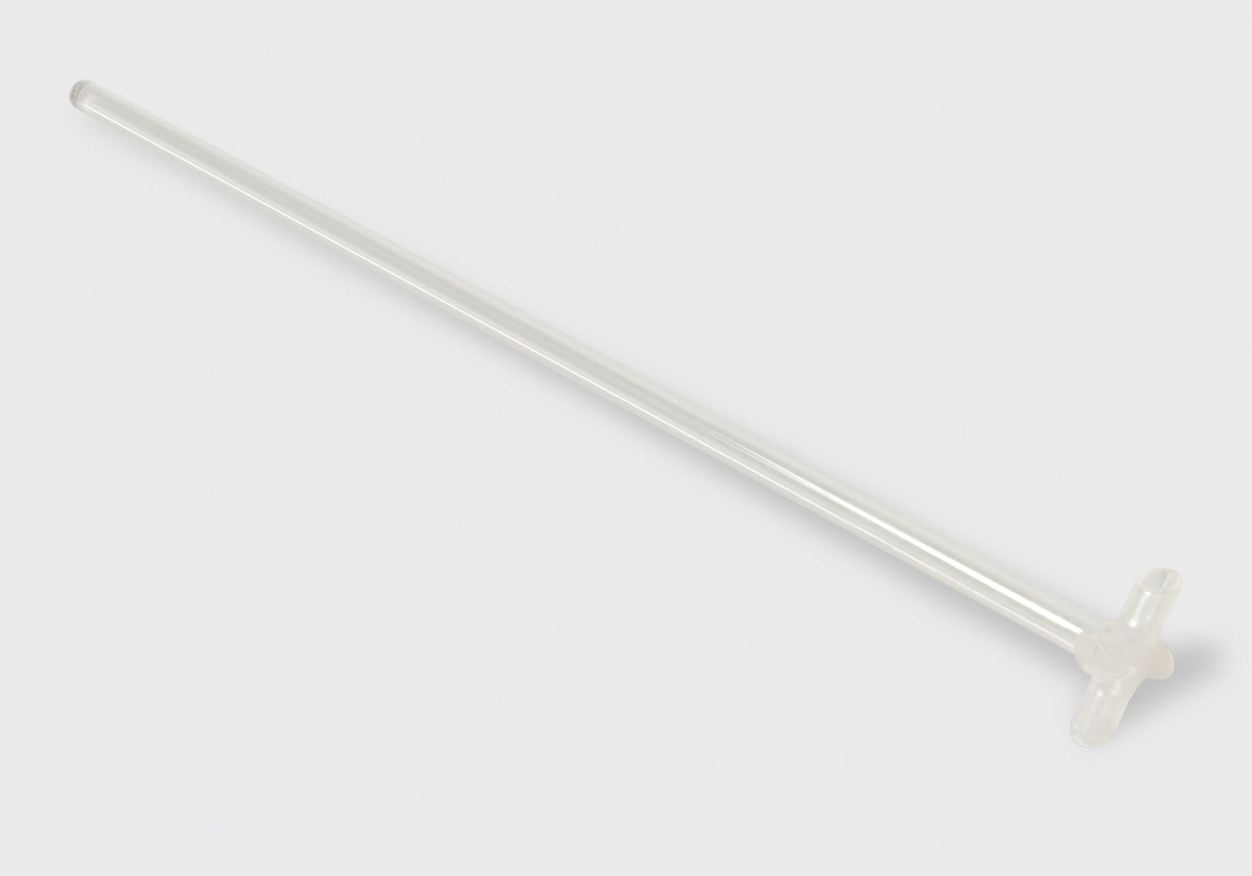 Propeller stirrer glass downwards