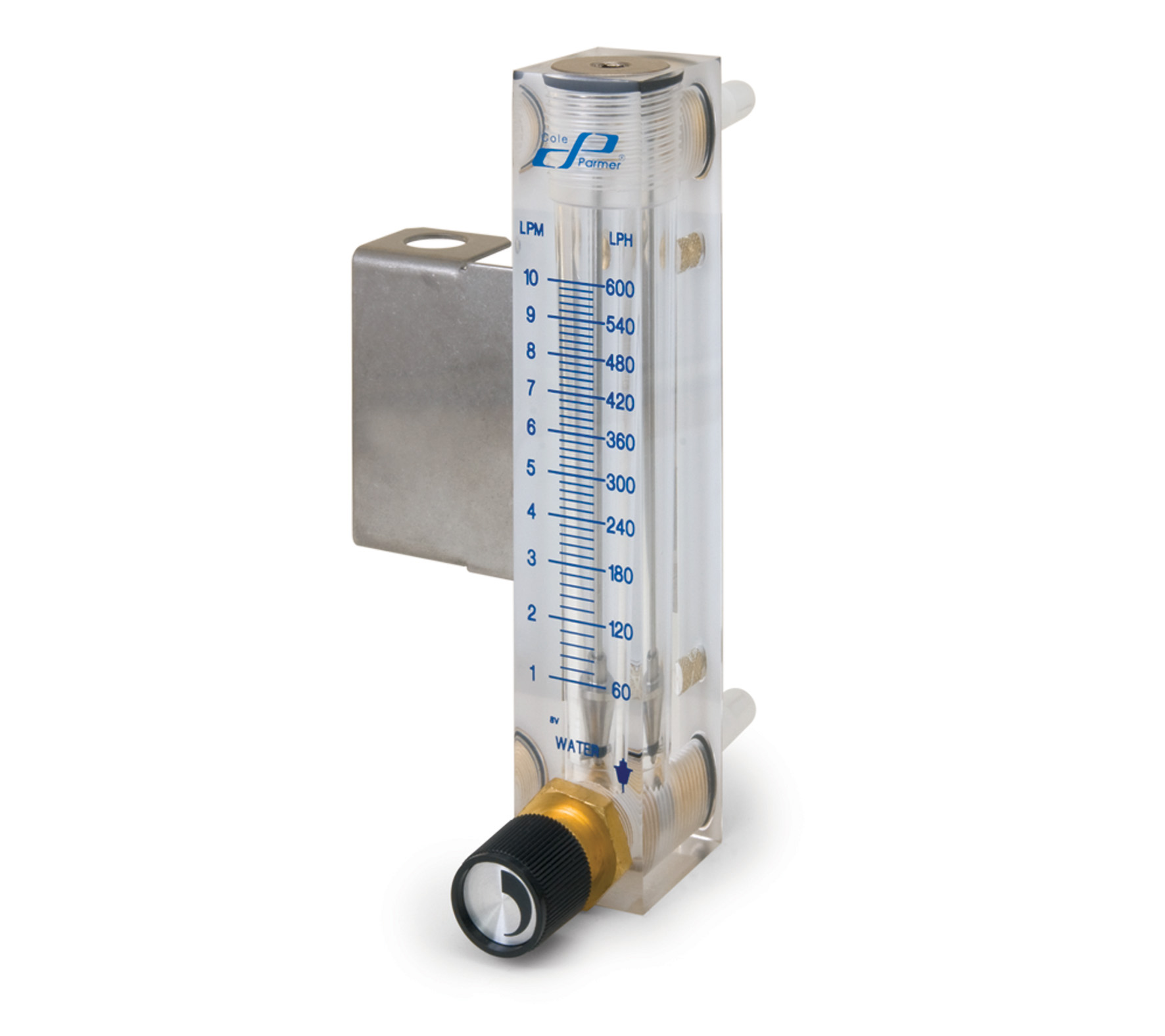 Flowmeter 100mm 0.8-9 I/min H2O