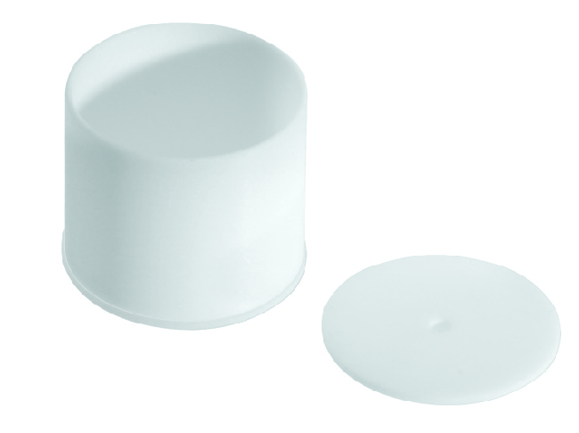 Crucible 600 uL, Alox, 4 pcs