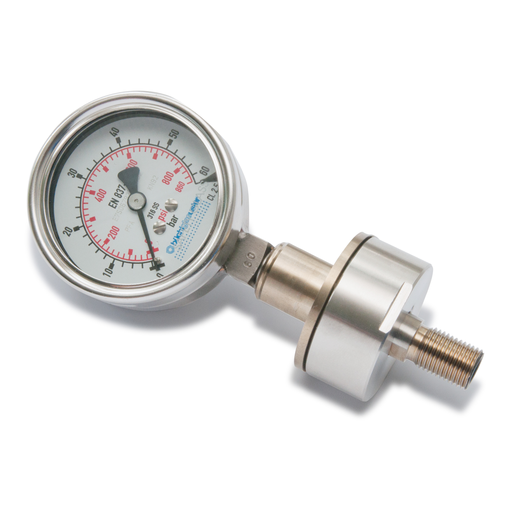 Manometer 15bar PFA cover