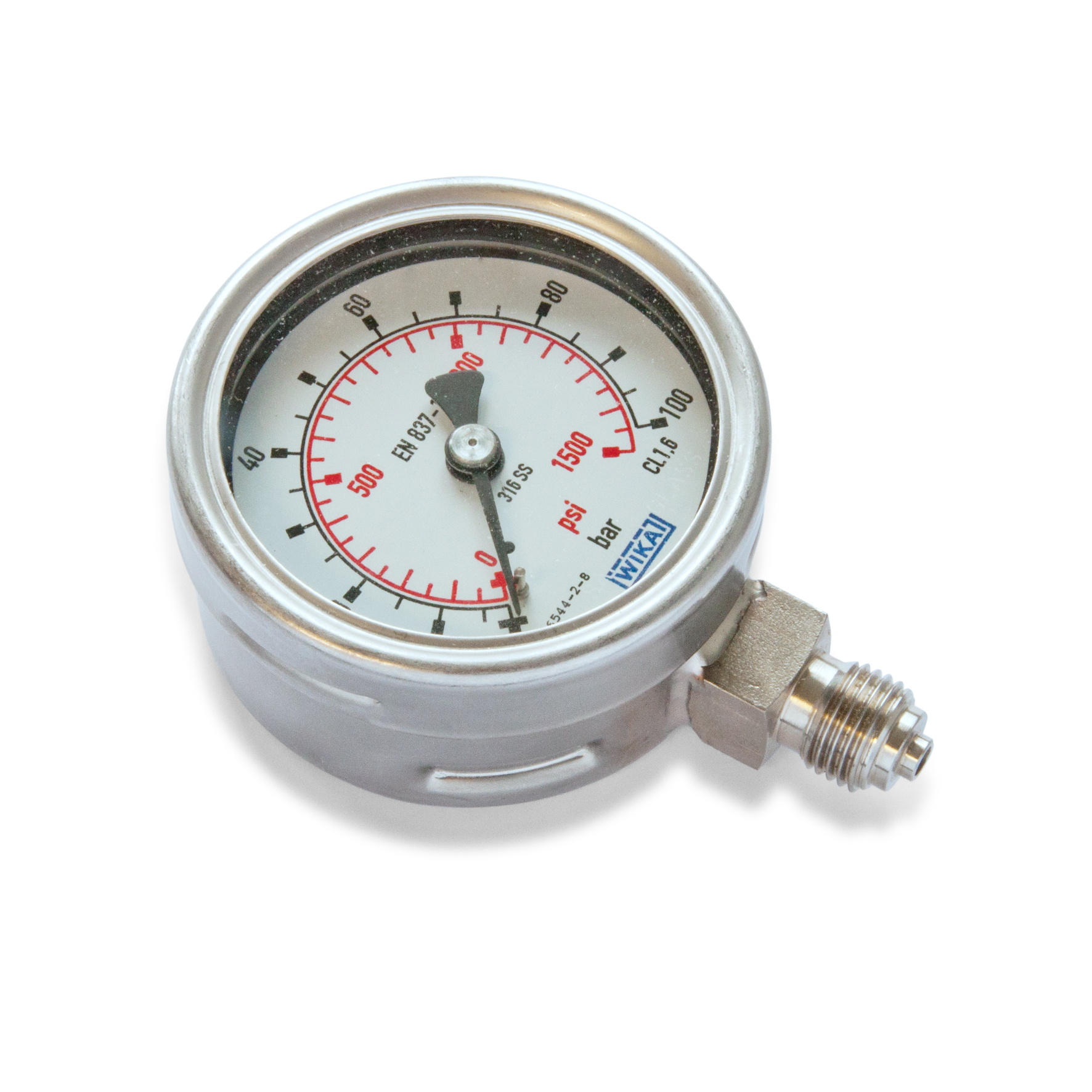 Manometer 100bar AISI 316