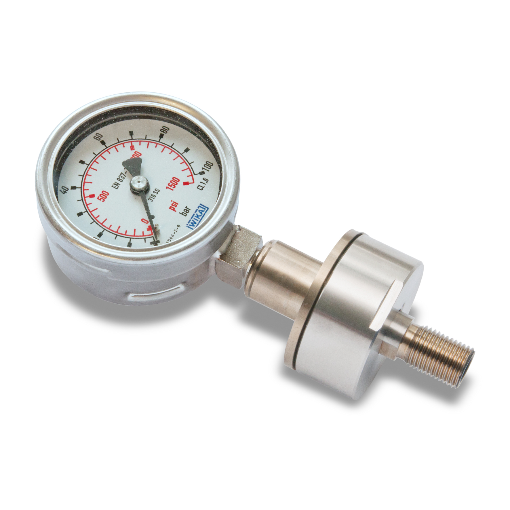 Manometer 100bar PFA cover