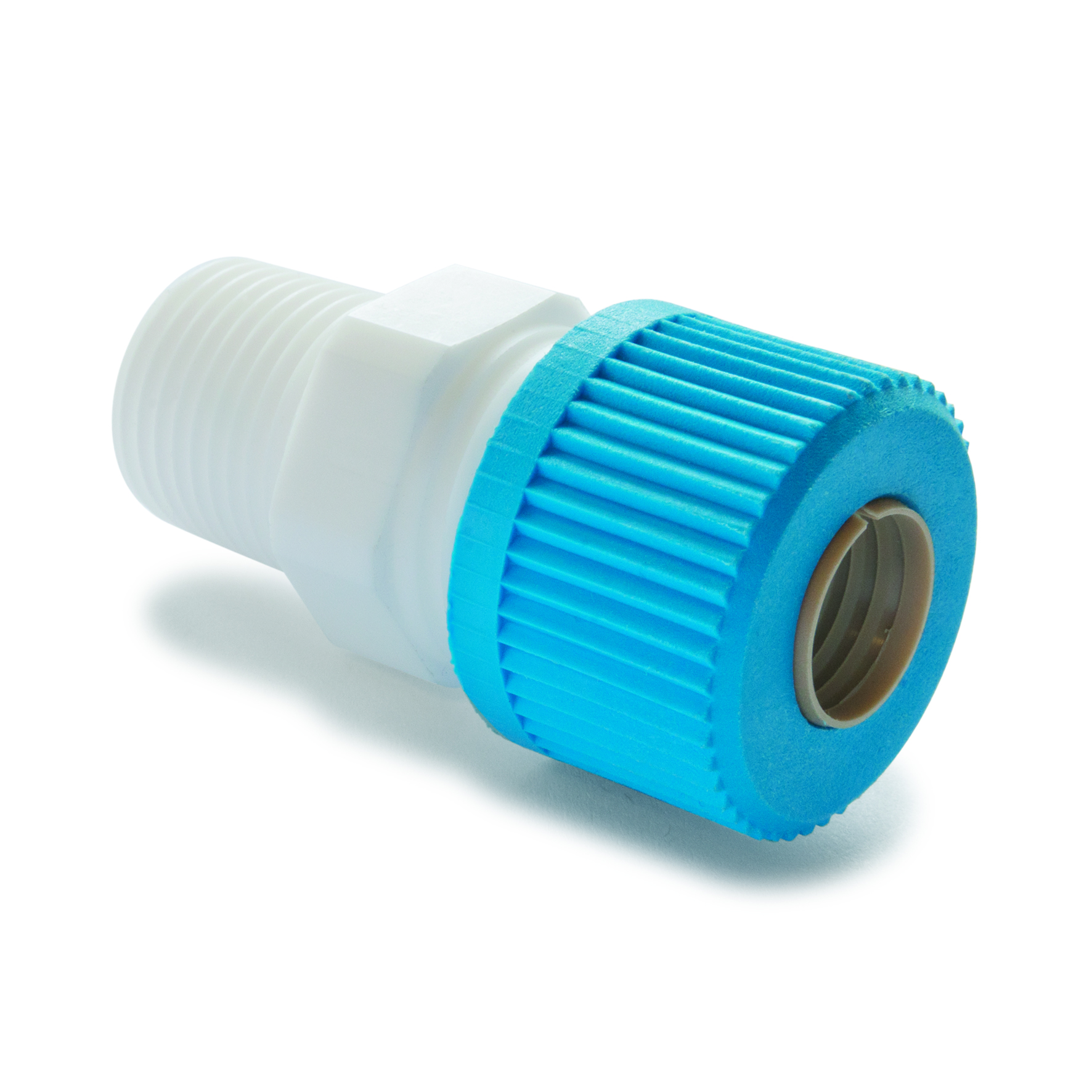 Compression fitting 1/2" NPT 14mm bore