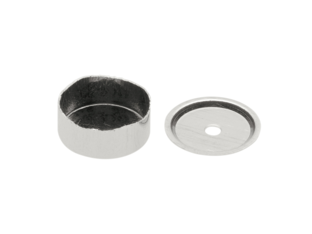 Crucible 30 uL, Pt, 4 pcs