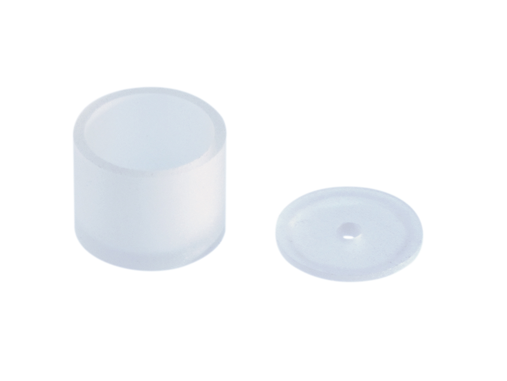 Crucible 70 uL, Sapphire, set of 4 pcs