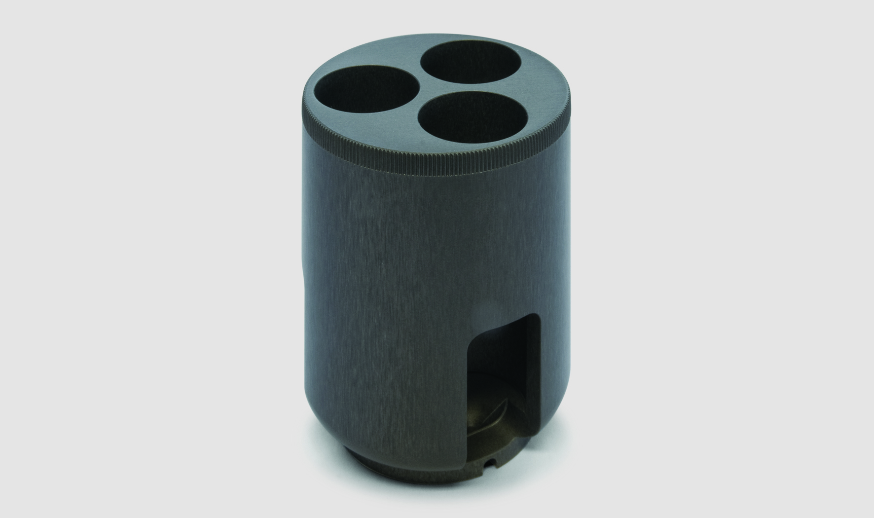 Receptacle 3x25mL, Aluminum