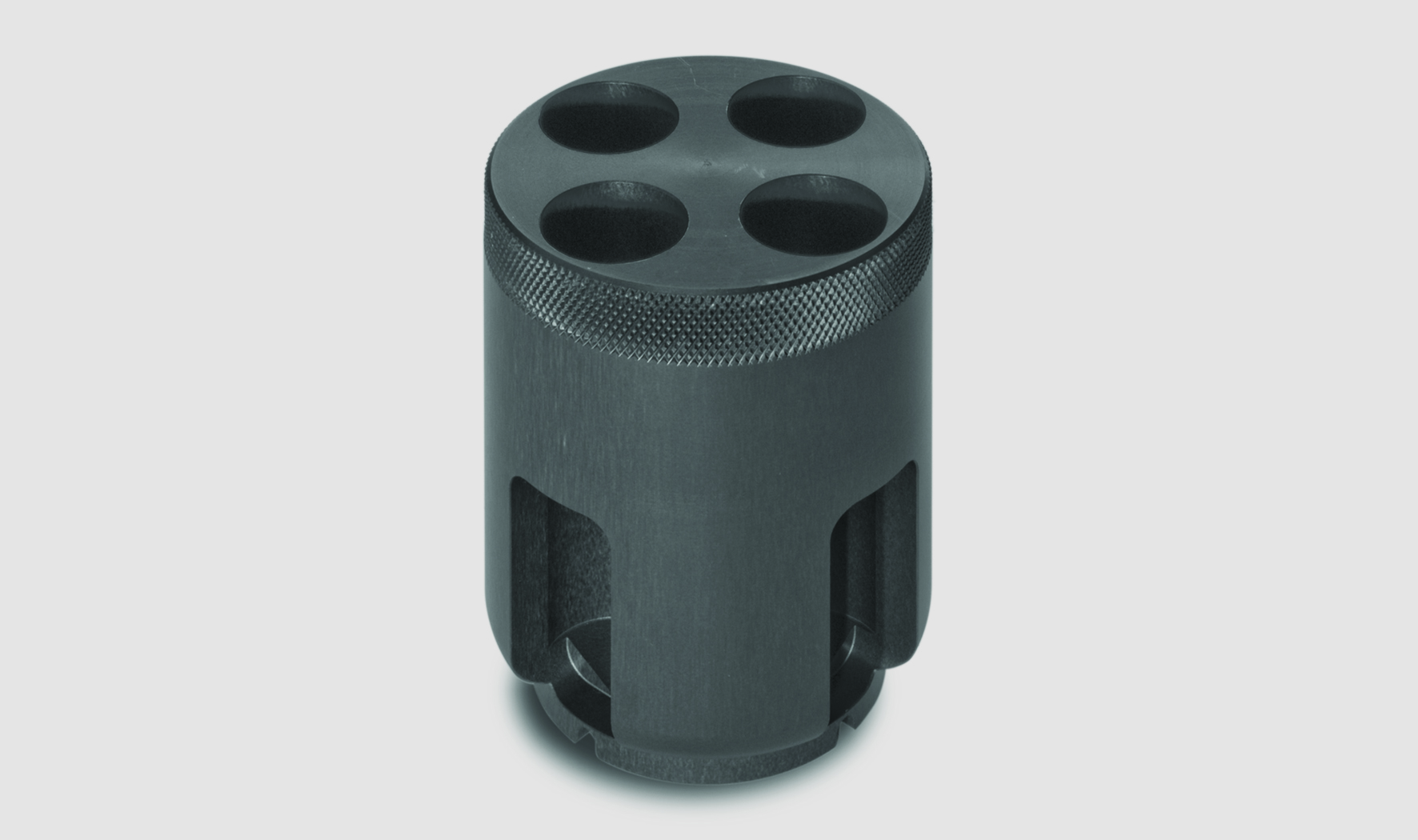 Receptacle 4x10mL, Aluminum