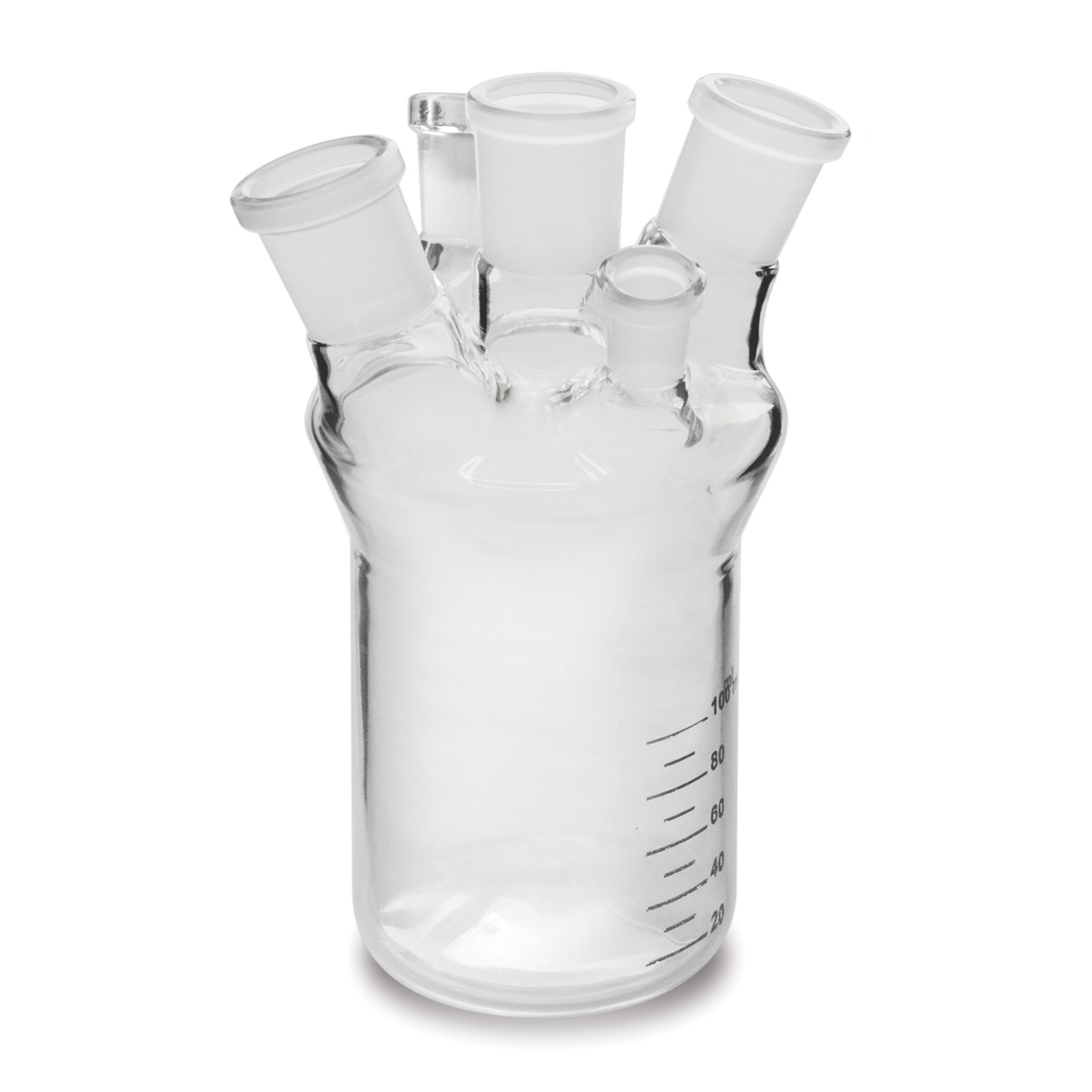 Glass Reactor EasyMax 100 mL, 5 ports