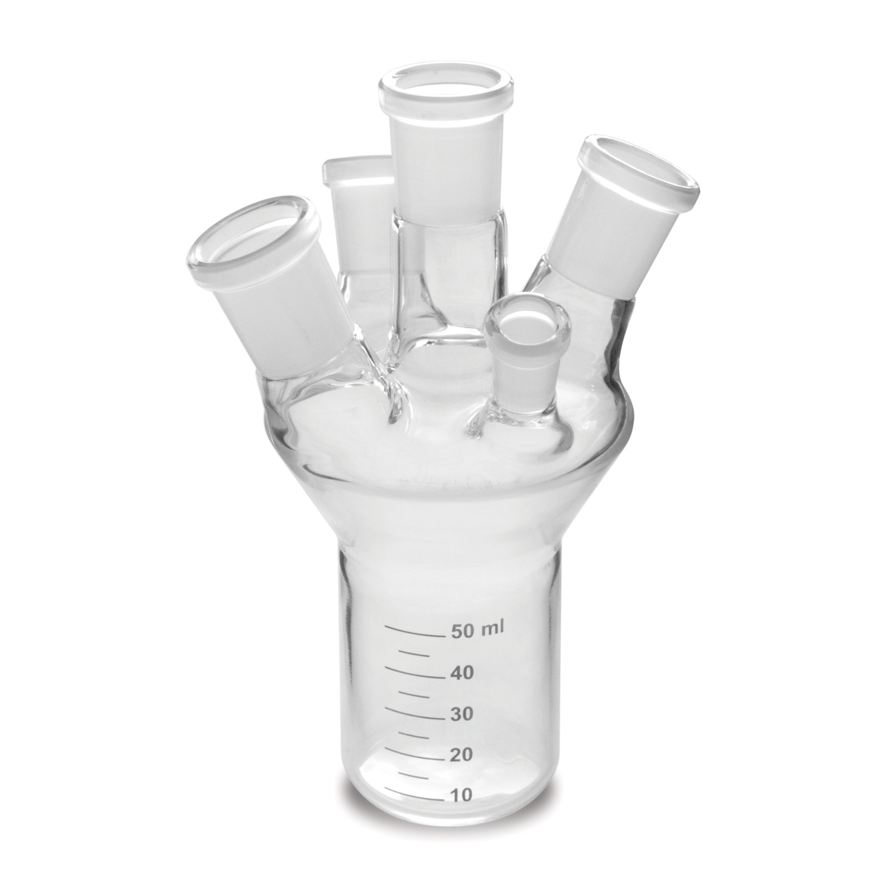 Glass Reactor EasyMax 50 mL, 5 ports