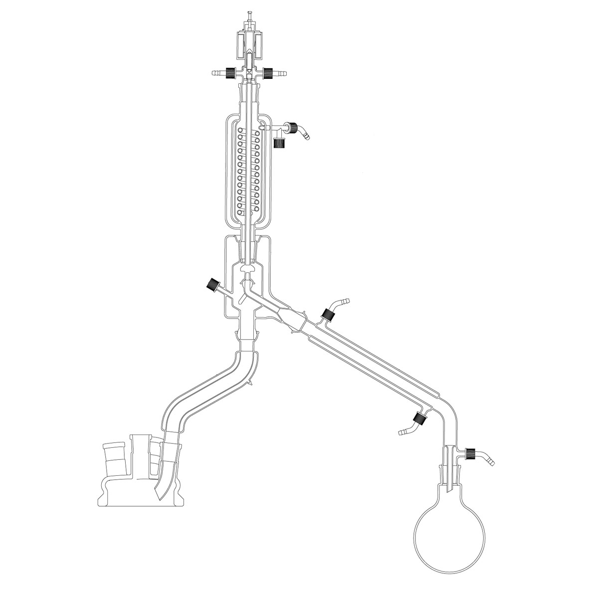 RC1 Refluxing and Distillation Set