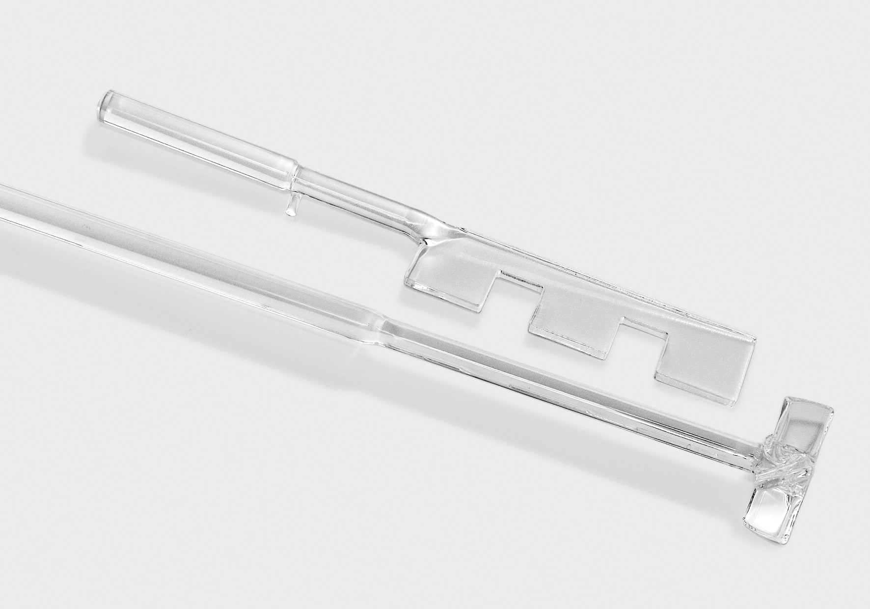 Propeller stirrer & baffle set, glass