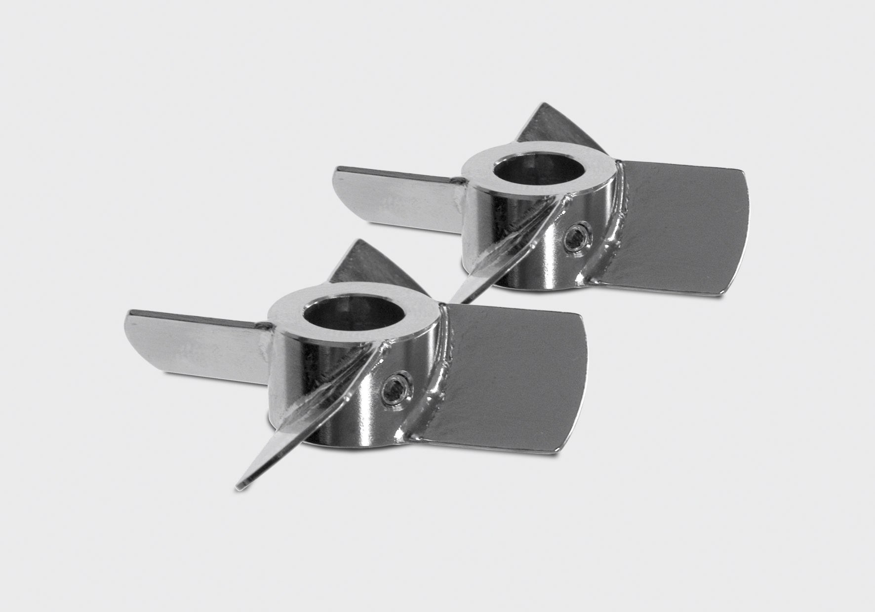 2x Upper propeller elements upwards, HC