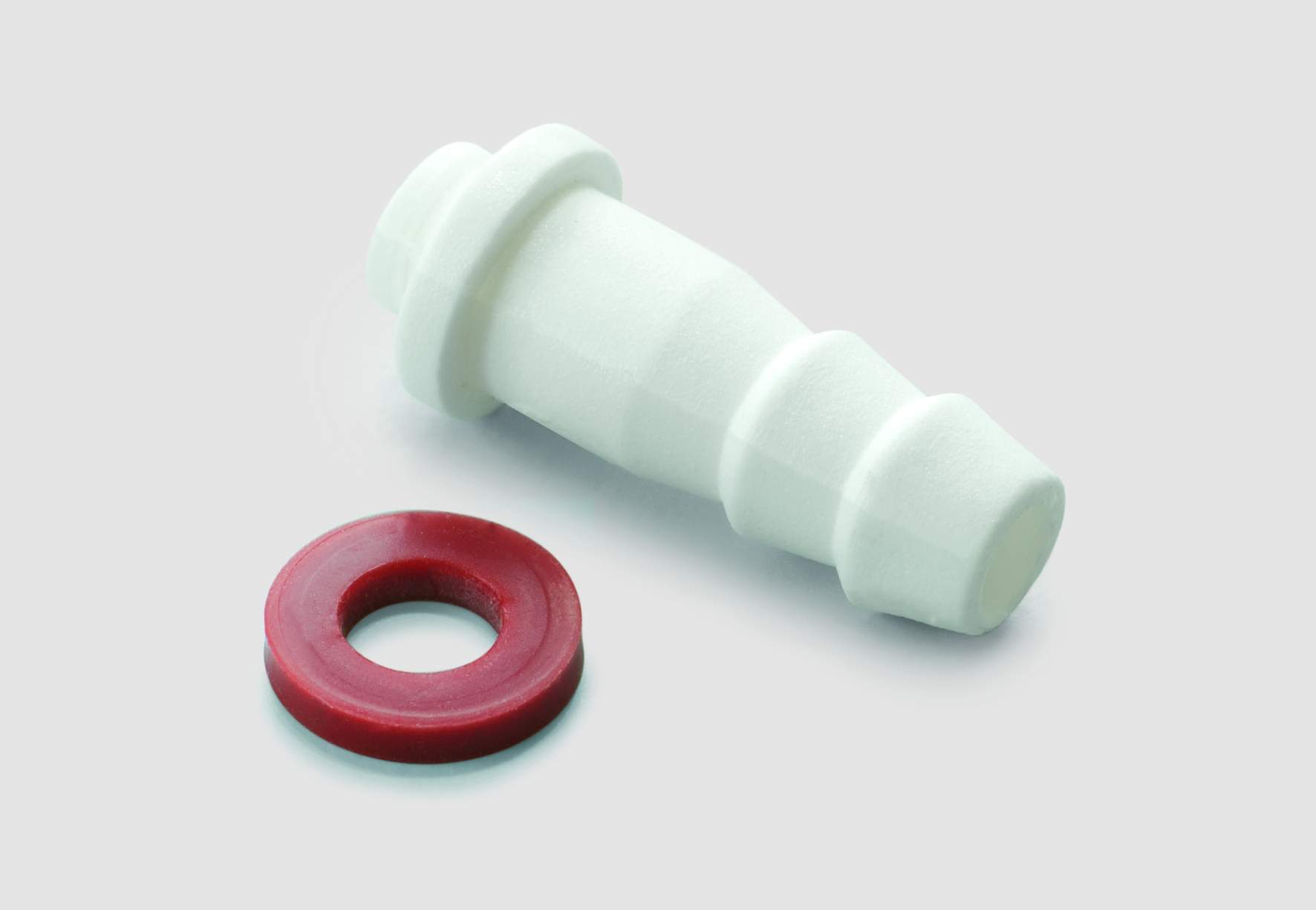 Plastic hose, straight, for GL14, PP