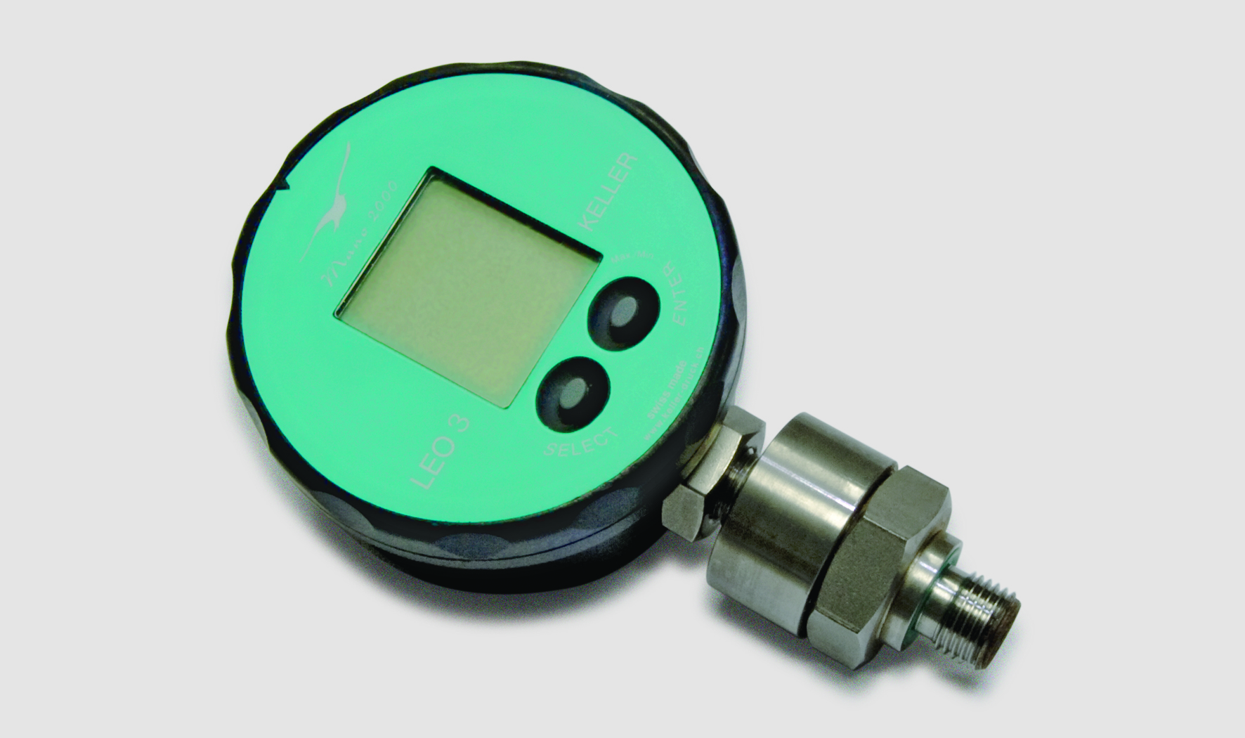 Digital pressure gauge LEO 3, HC 300 bar