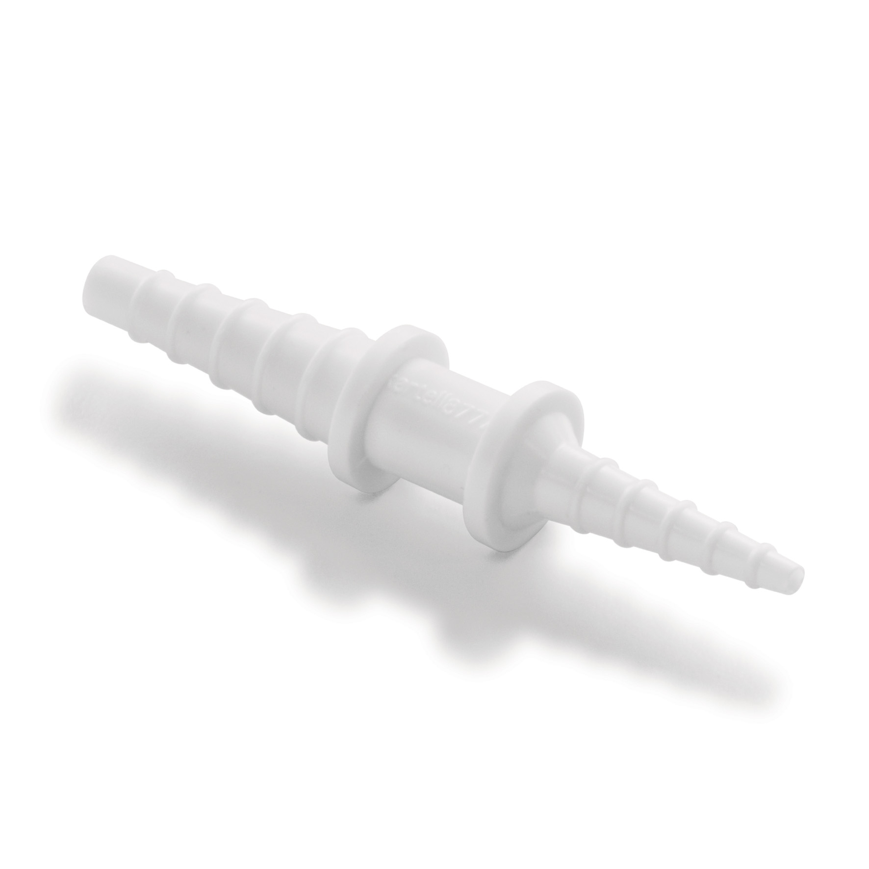 Reducing connector for purge gas tubing
