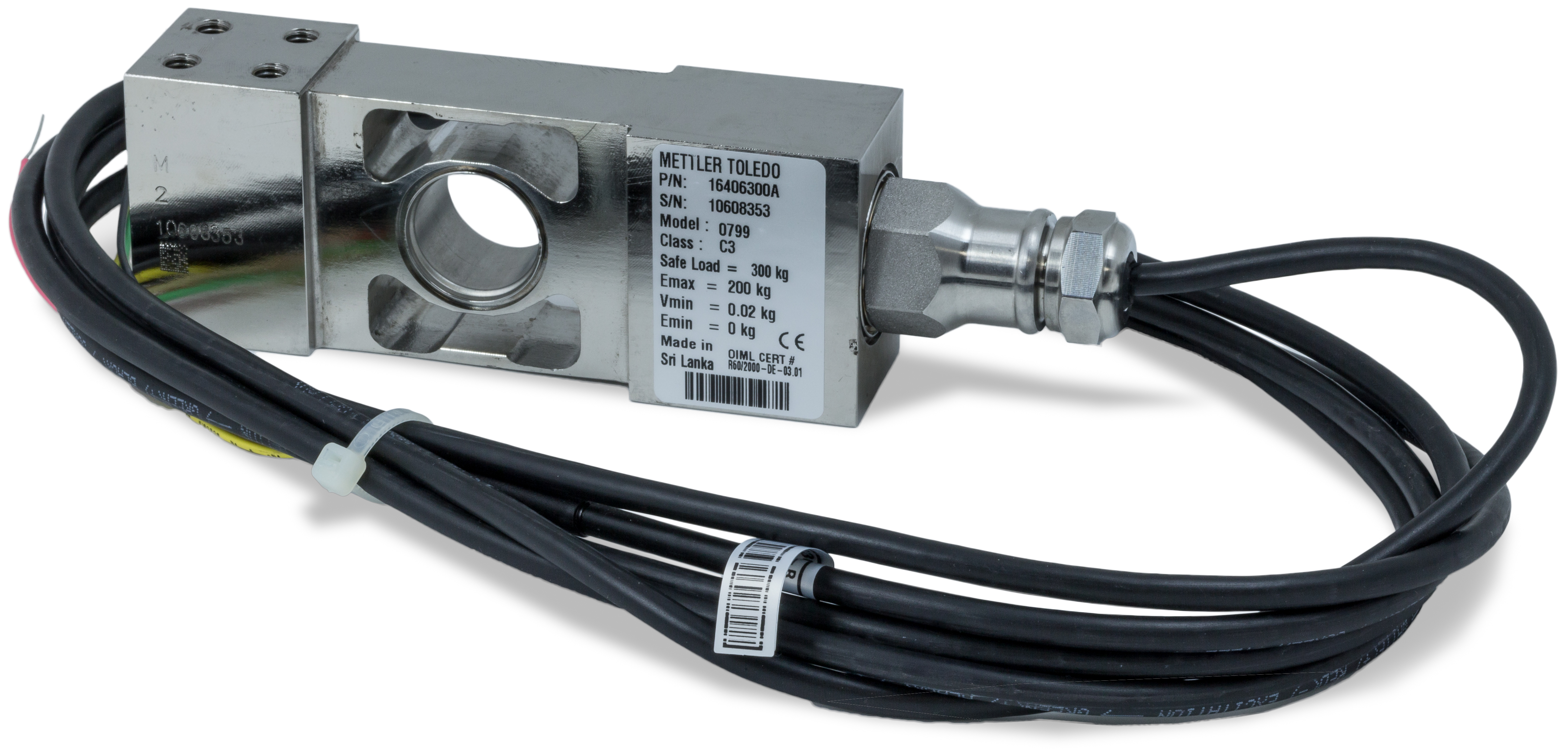 LOADCELL, ANALOG, 200KG STAINLESS