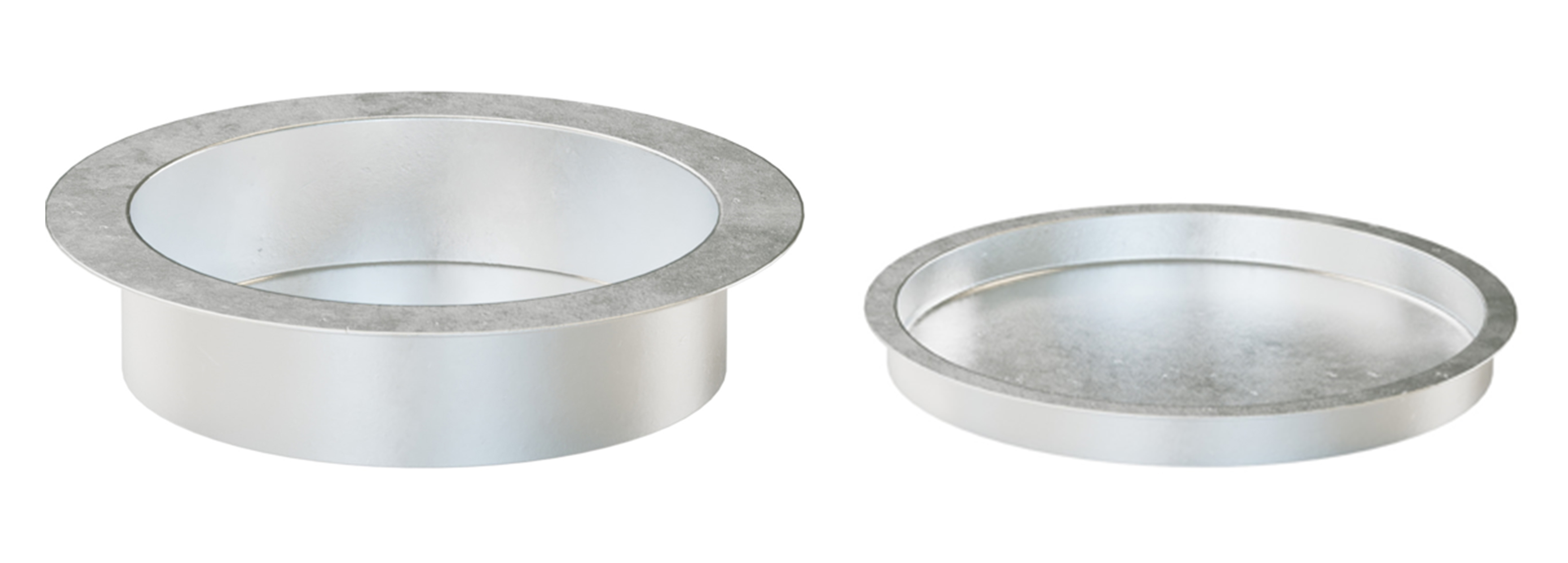 Pan Al 40 uL pin / Lid Al light, 100 pcs