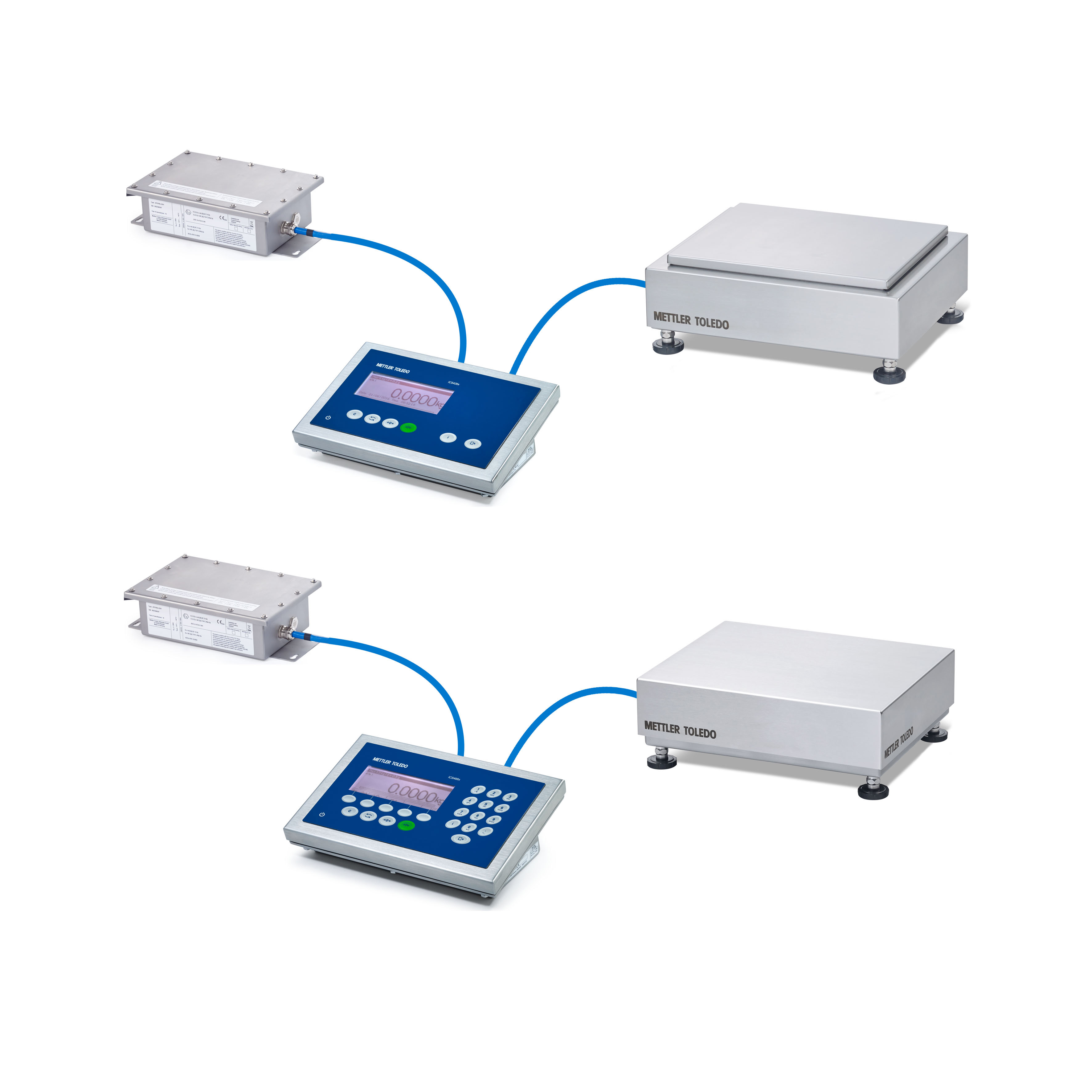 Combi Bench Scale ICS4_6x Bundle