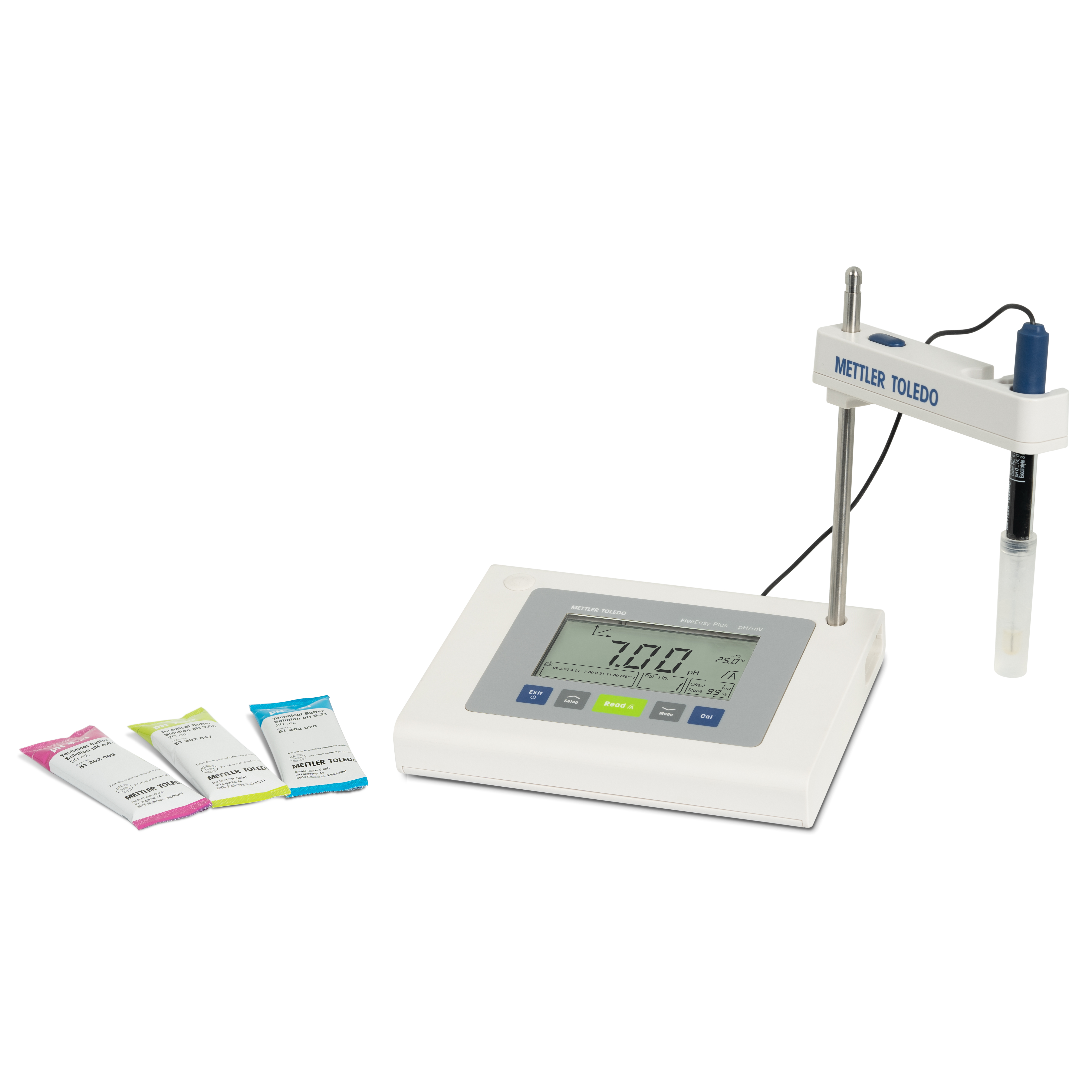 FiveEasy Plus pH meter FP20-TRIS-Kit