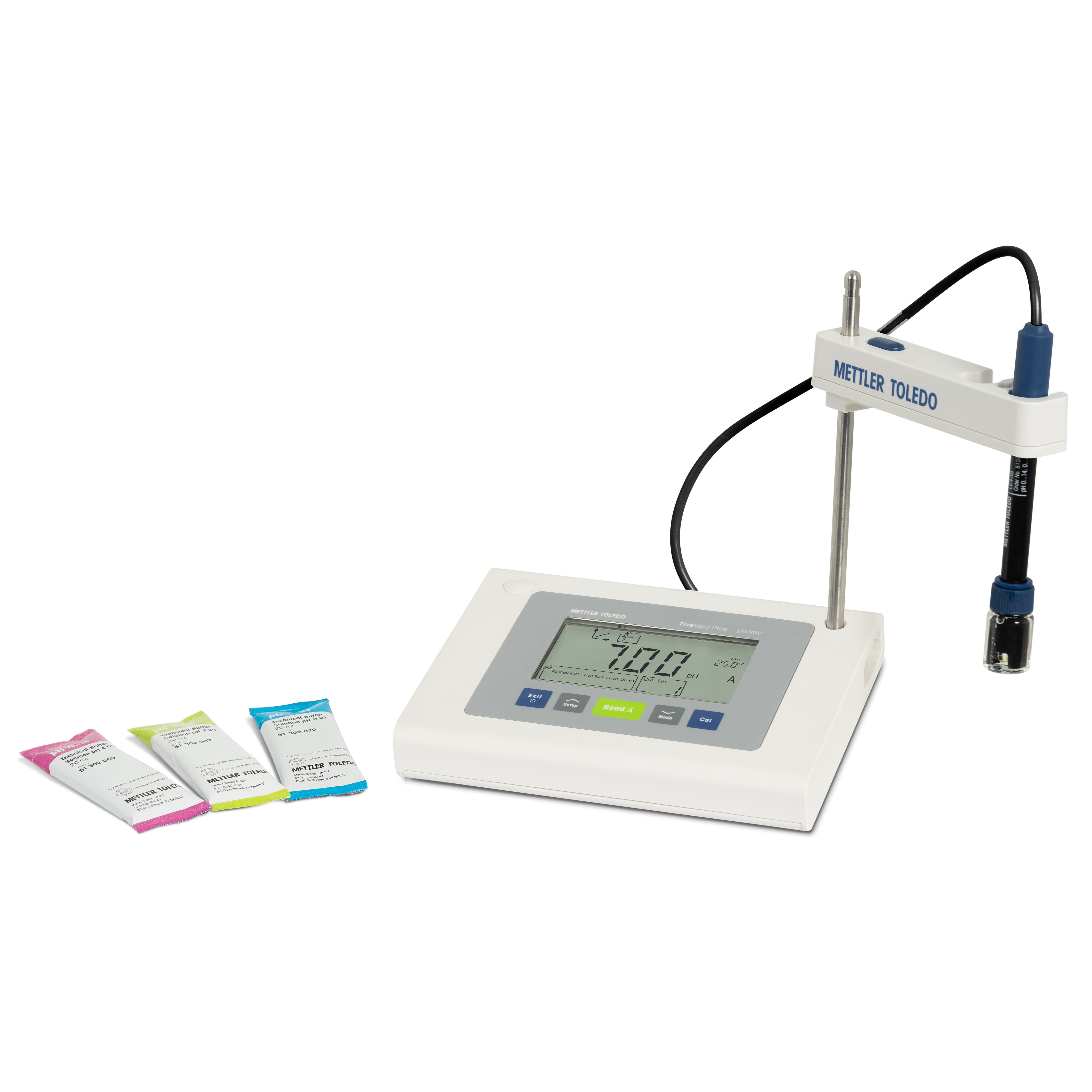 FiveEasy Plus pH meter FP20-Std-Kit