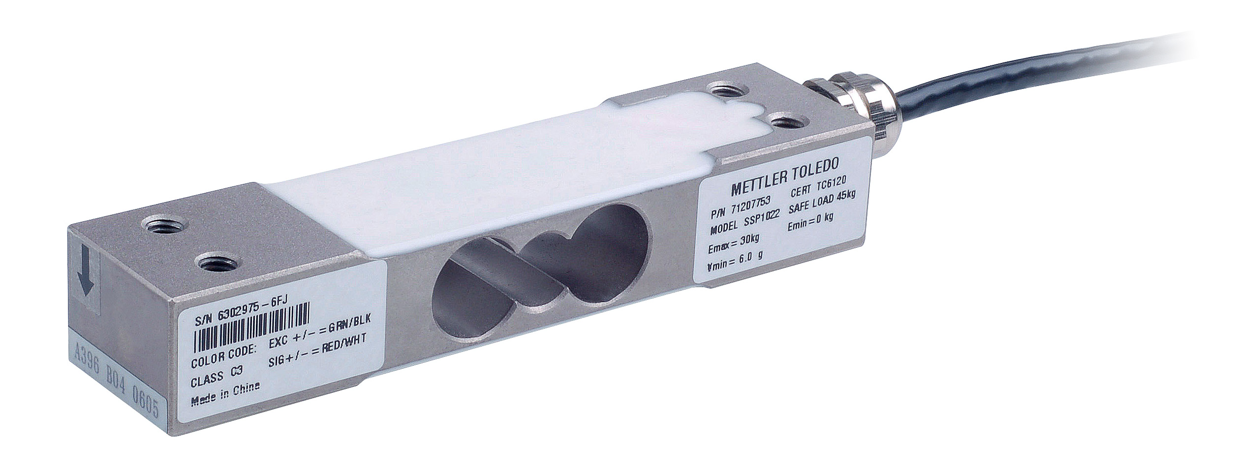 Load Cell SLP530-10kg C3 2m