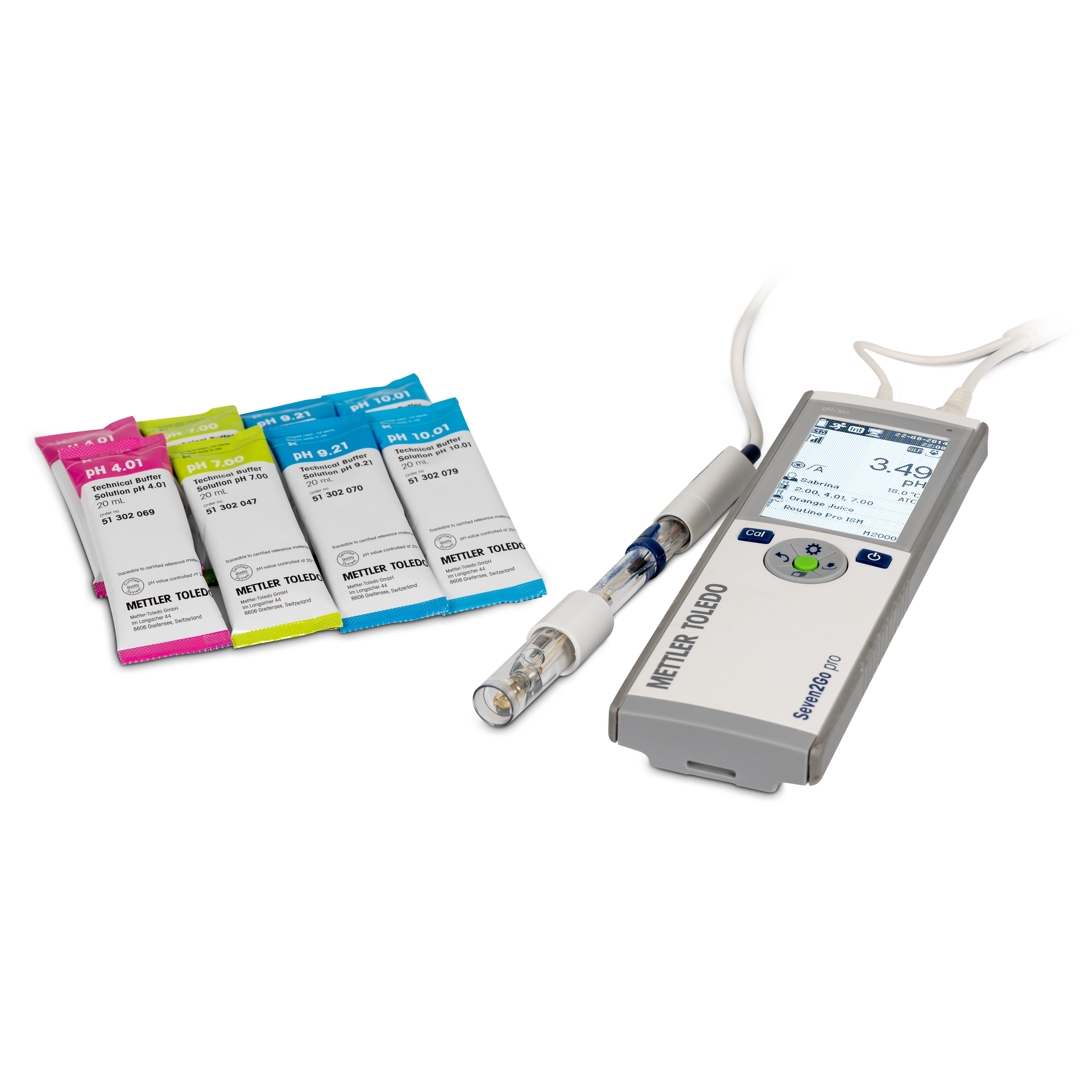 Seven2Go pH /Ion meter S8-Bio-Kit