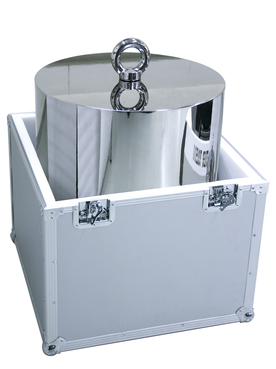 Weight heavy cap. cyl. SS 100kg F1